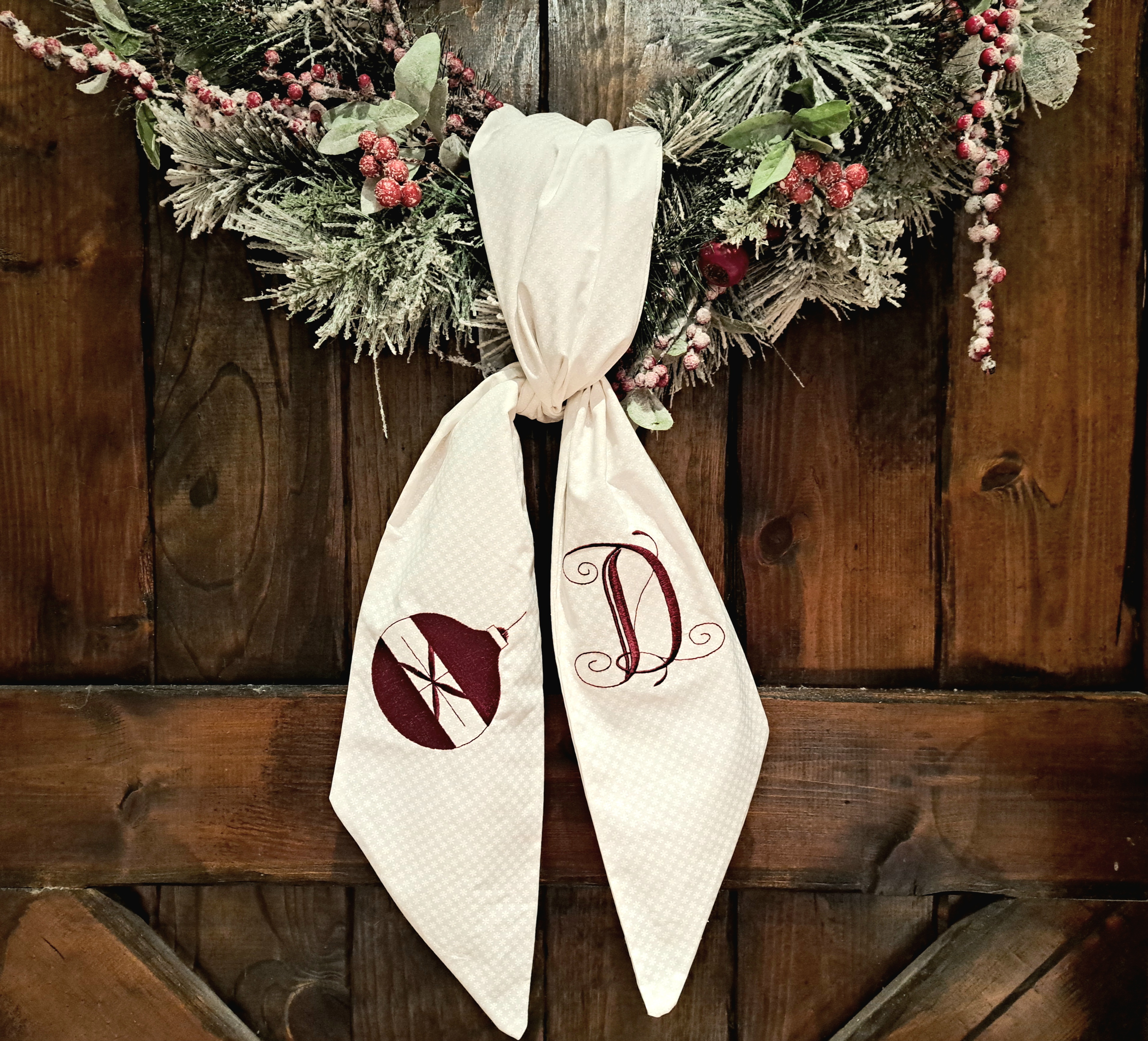 Christmas Ornament embroidery pattern, photo 1